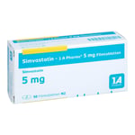 Simvastatin-1A Pharma 5 mg Produktbild 1