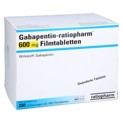 Gabapentin-ratiopharm 600 mg