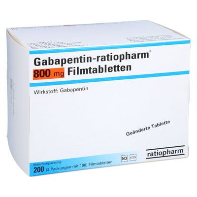 Gabapentin-ratiopharm 800 mg