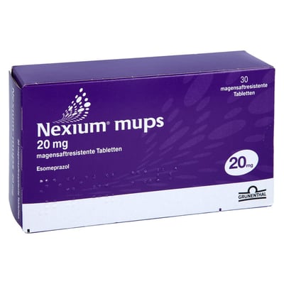 Nexium mups 20 mg