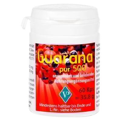 Guarana PUR 500 Kapseln