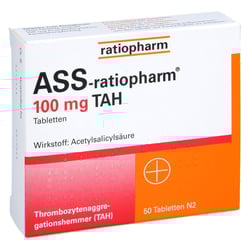 ASS-ratiopharm 100 mg TAH