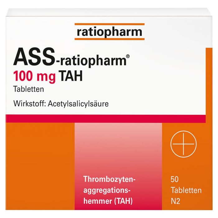 ASS-ratiopharm 100mg TAH