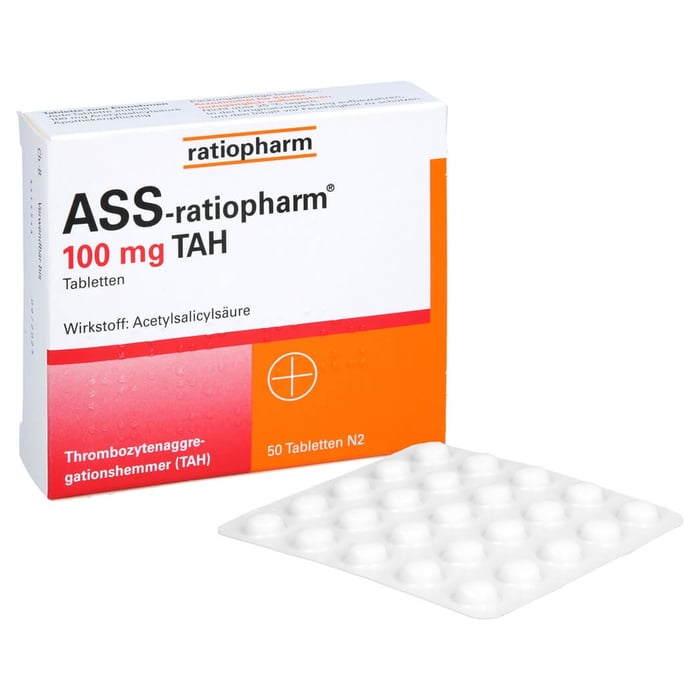ASS-ratiopharm 100mg TAH