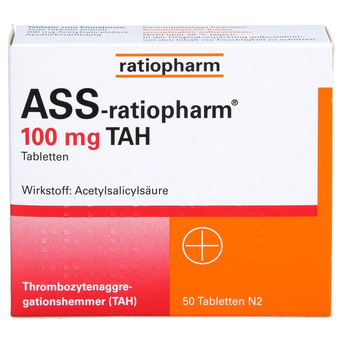 ASS-ratiopharm 100mg TAH