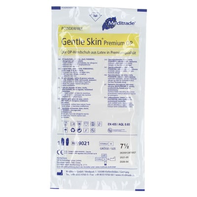 Handschuhe OP Latex Gr 7.5 steril puderfrei