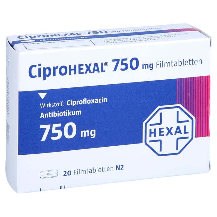 Ciprohexal 750mg