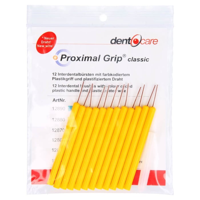 Proximal Grip xxxx-fein gelb Interdentalbürste