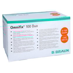 Omnifix Duo 100 Insulin Einmalspritzen