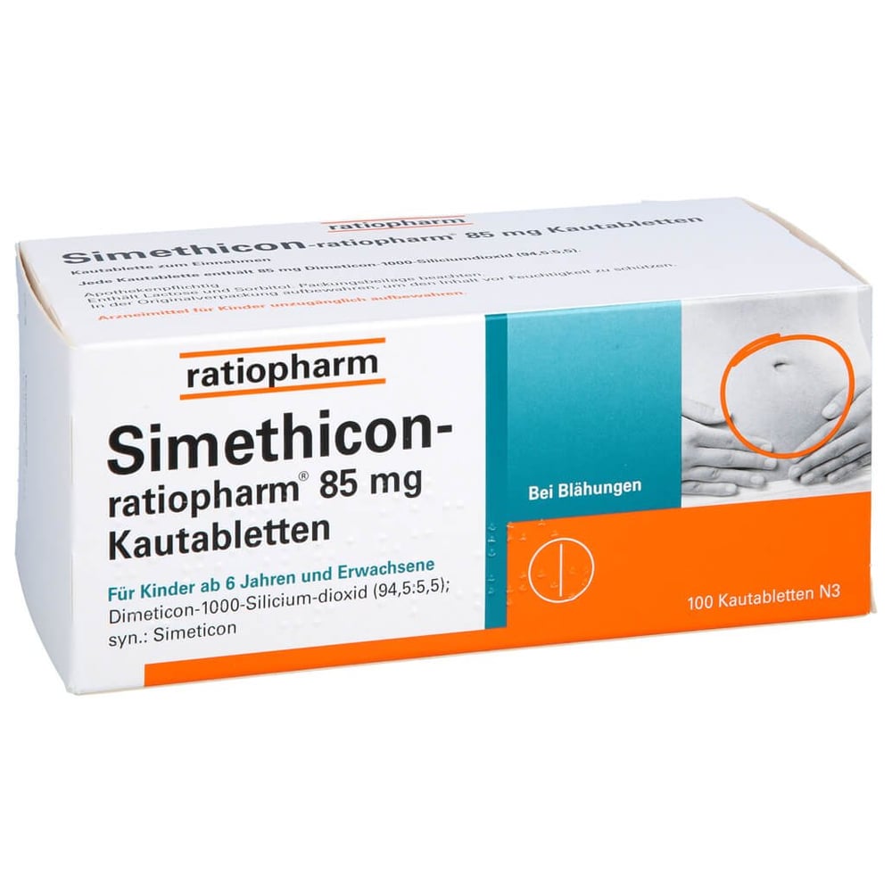 Simethicon-ratiopharm 85 mg