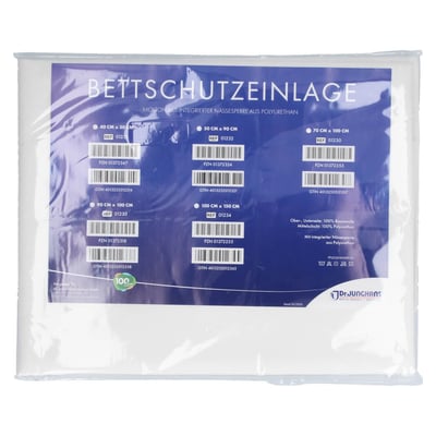 Bettschutzeinlage 90x100 cm doppelseitig Molton Produktbild 1