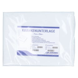 Krankenunterlage waschbar 75x90cm m. Stecklaken