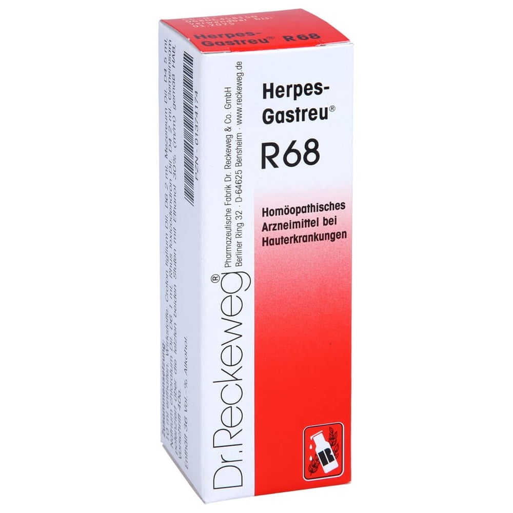 Herpes-gastreu R68 Tropfen zum Einnehmen