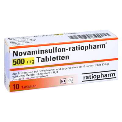 Novaminsulfon-ratiopharm 500 mg