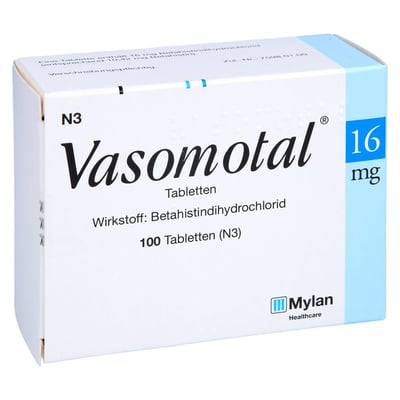 Vasomotal 16 mg Produktbild 1