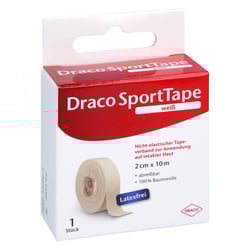 Dracotapeverband 10mx2cm weiß