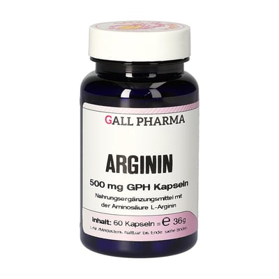 Arginin 500 mg GPH Kapseln Produktbild 1