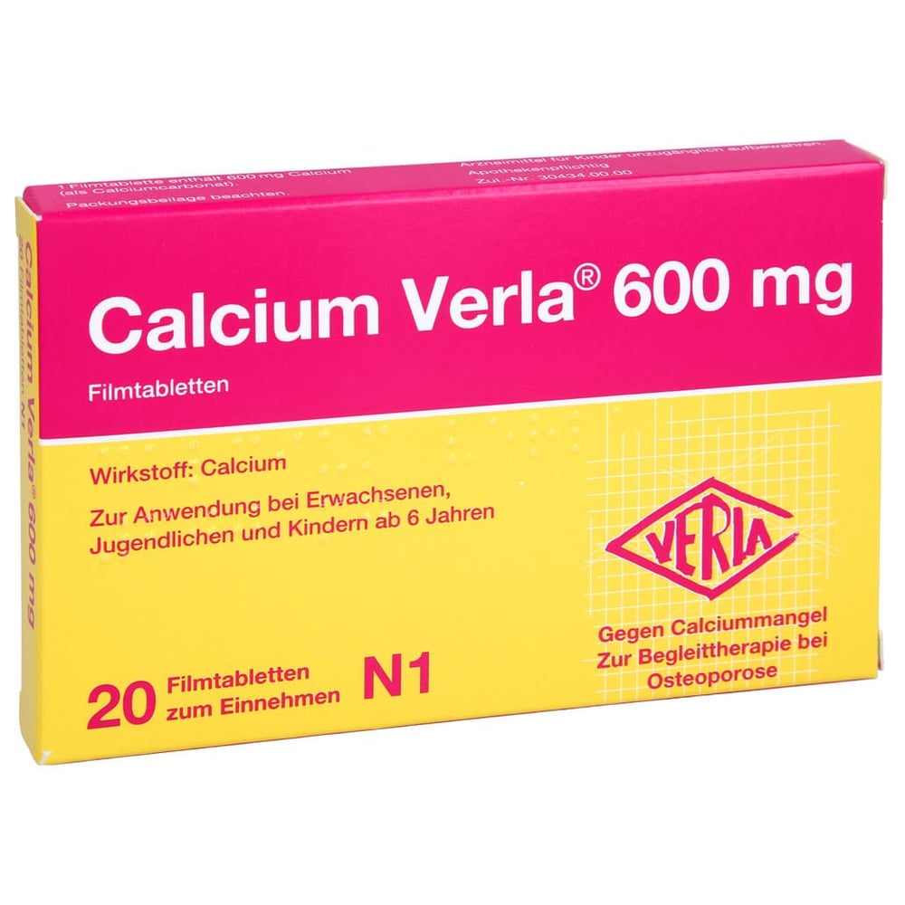 Calcium Verla 600 mg