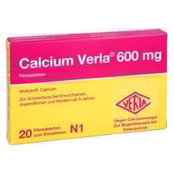 Calcium Verla 600 mg