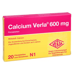 Calcium Verla 600 mg