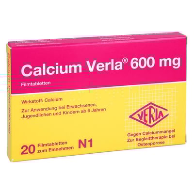 Calcium Verla 600 mg