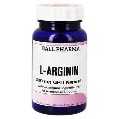 L Arginin 500 mg Gph Kapsel Produktbild 1