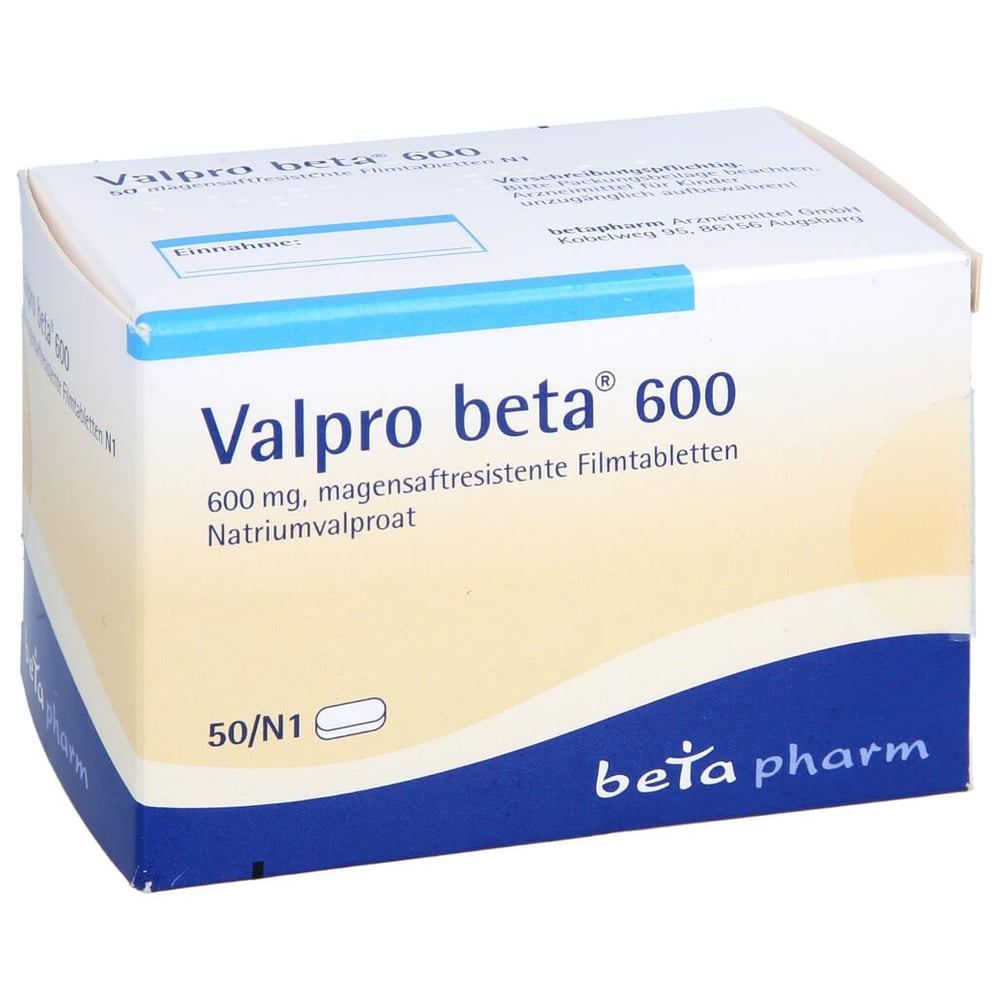 Valpro beta 600 mg
