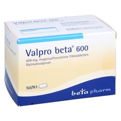 Valpro beta 600 mg