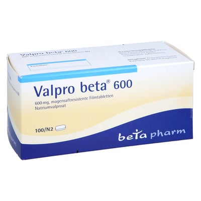 Valpro beta 600 mg