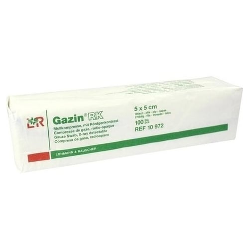 Gazin Mullkompresse 5x5 cm unsteril 16fach Rk Produktbild 1