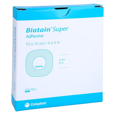 Biatain Super selbst-haftend Superabs.10x10 cm Produktbild 1