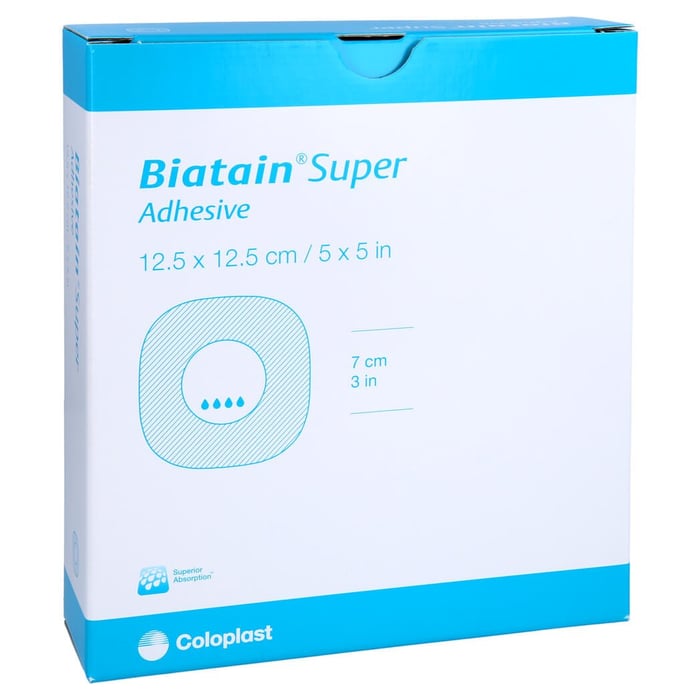 Biatain Super selbst-haftend Superabs.12.5x12.5cm