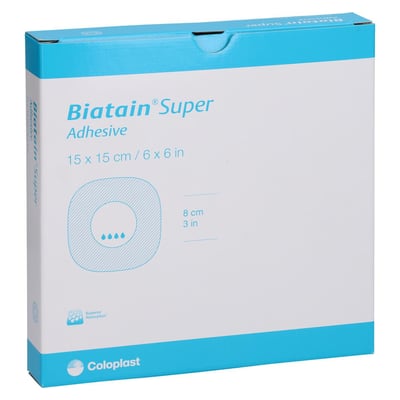 Biatain Super selbst-haftend Superabs.15x15 cm Produktbild 1