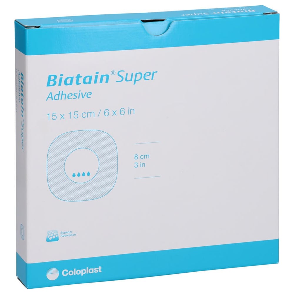 Biatain Super selbst-haftend Superabs.15x15cm