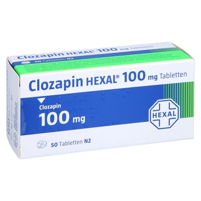 Clozapin HEXAL 100 mg