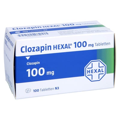 Clozapin HEXAL 100 mg