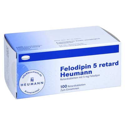 Felodipin 5 retard Heumann