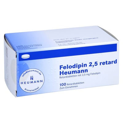 Felodipin 2,5 retard Heumann