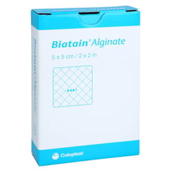 Biatain Alginate Kompressen 5x5 cm