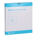 Biatain Alginate Ag Kompressen 15x15 cm mit Silber Produktbild 1