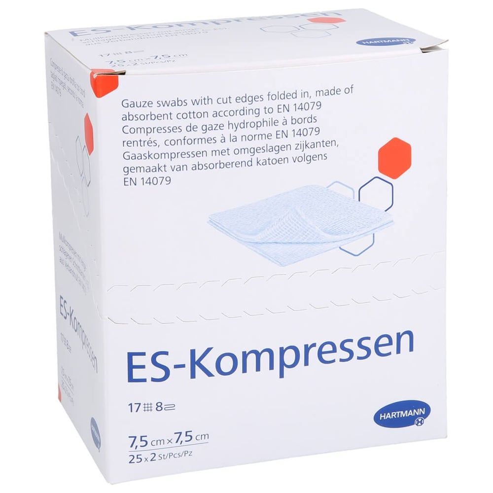 ES-Kompressen 7,5x7,5cm 8-fach steril