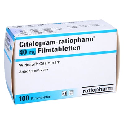 Citalopram-ratiopharm 40 mg