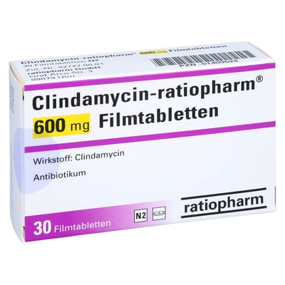 Clindamycin-ratiopharm 600 mg