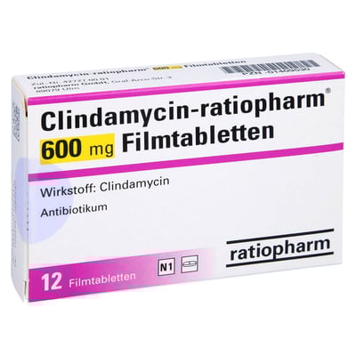 Clindamycin-ratiopharm 600 mg