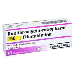 Roxithromycin-ratiopharm 150 mg
