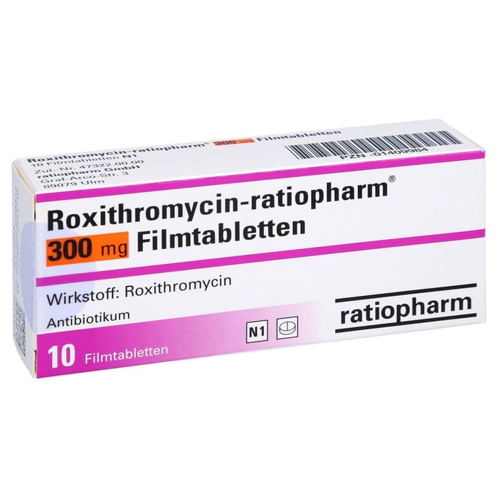 Roxithromycin-ratiopharm 300mg