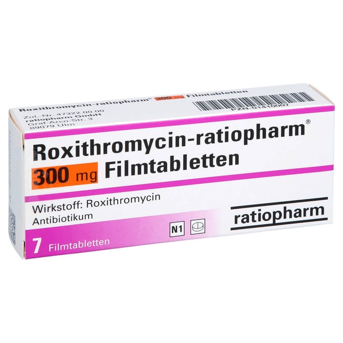 Roxithromycin-ratiopharm 300mg