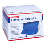 Elastomull haft color 6 cmx20 m Fixierbinde blau BSN medical Produktbild 1