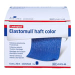 Elastomull haft color 6 cmx20 m Fixierbinde blau BSN medical Produktbild 3