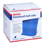 Elastomull haft color 8 cmx20 m Fixierbinde blau BSN medical Produktbild 1